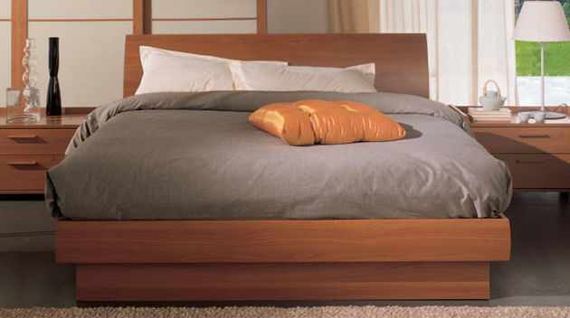 Cama Bahia con armazn de la cama Class Box con somier