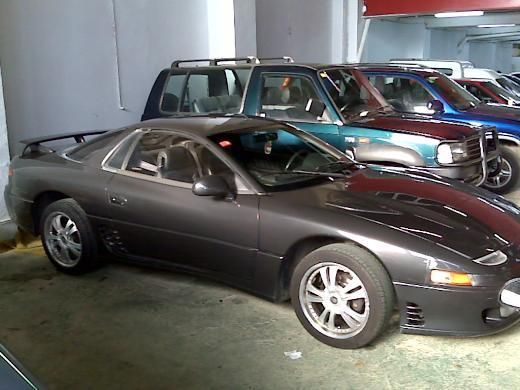 MITSUBISHI 3000GT 3000 GT, GRIS METALISADO, año 1993, 151000 km,  SE VENDE PRECIOSO  CON MOTOR ROTO  ABERIADO  AÑO 94 FU