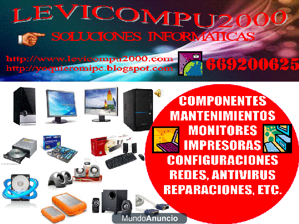 EQUIPÒS  Y  COMPONENTES  INFORMATICOS