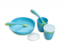 playgro easy grip feeding set blue - mejor precio | unprecio.es