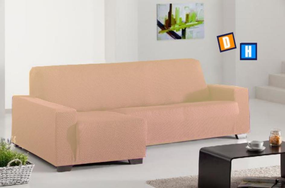 Fundas de sofá chaise longue mutielásticas