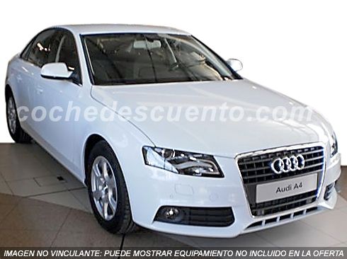 Audi A4 Berlina 2.7 Tdi 190cv 6vel. Mod.2012. Blanco Ibis. Nuevo. Nacional.