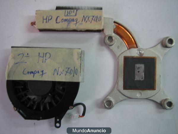 DESPIECES DE HP COMPAQ NX7010