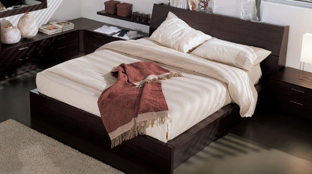 Cama Capri con armazn de la cama Plano estribo Box con somier