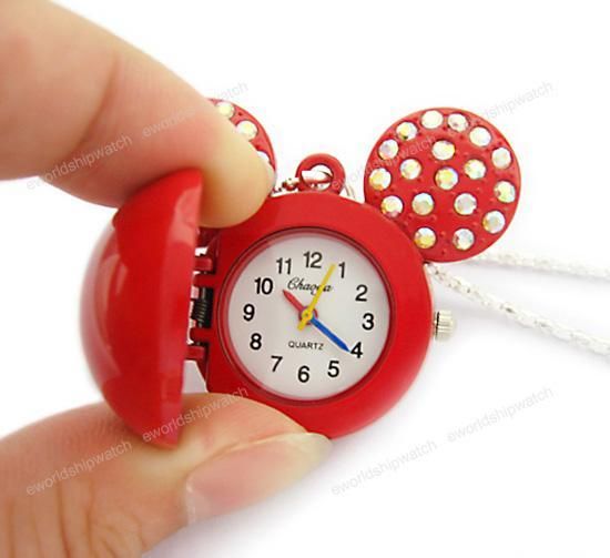 MAGNIFICO COLGANTE RELOJ MICKEY MOUSE SWAROVSKI