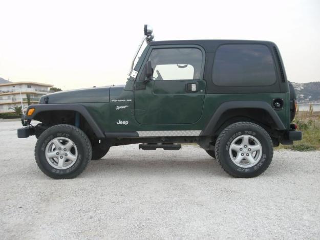 2000 Jeep Wrangler Sport TJ 2.5 Hardtop Verde