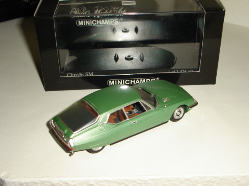 Citroen sm 1970 (minichamps) ref:111021- ediccion limitada de 3024 piez