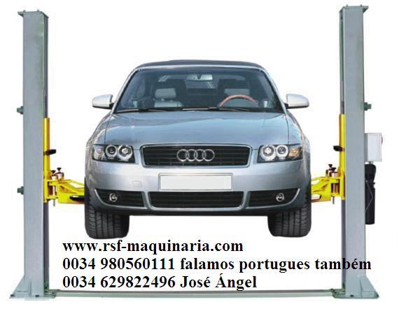 ELEVADOR 2 COLUMNAS 4 TON DE COCHE-MAQUINARIA PARA TALLER