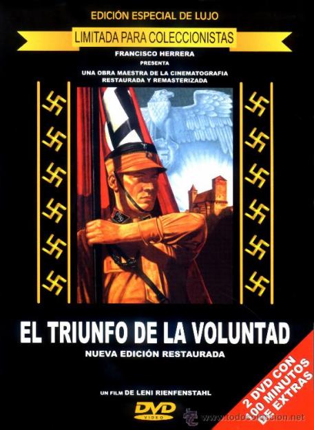 Dvd el triunfo de la voluntad de leni riefensthal