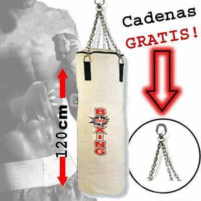 GRAN SACO DE BOXEO PROFESIONAL + CANDENAS TECHO GRATIS