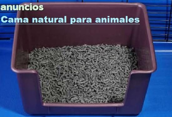 Granulos de madera para cama natural de tu mascota