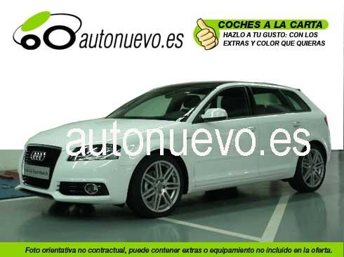 Audi A3 Sportback S Line  Black Edition  2.0 Tdi 140cv  Stronic Blanco Ibis, Negro ó rojo Brillante. Nuevo.Nacional.