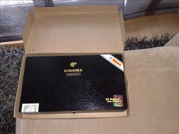 VENDO CAJAS COHIBA MADURO GENIOS 5