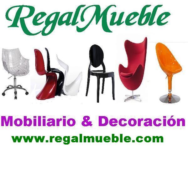 MOBILIARIO DE DISEÑO PARA DECORAR SU NEGOCIO Y HOGAR POR LA EMPRESA REGALMUEBLE  EN MÁLAGA