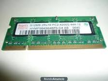 Ram de 512Mb para portátil