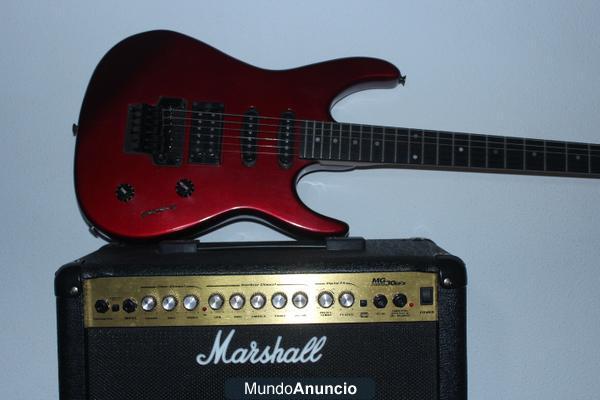 CHOLLO¡¡¡¡¡¡¡ VENDO GUITARRA SQUAIER+AMPLI MARSHALL