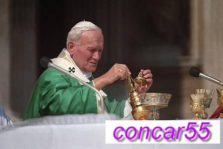 FOTOGRAFÍAS oficiales Vaticano, Juan Pablo II celebró una beatificación 01 octubre 1989.