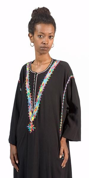 Galabias bordadas a mano - vestidos tipicos de Etiopia