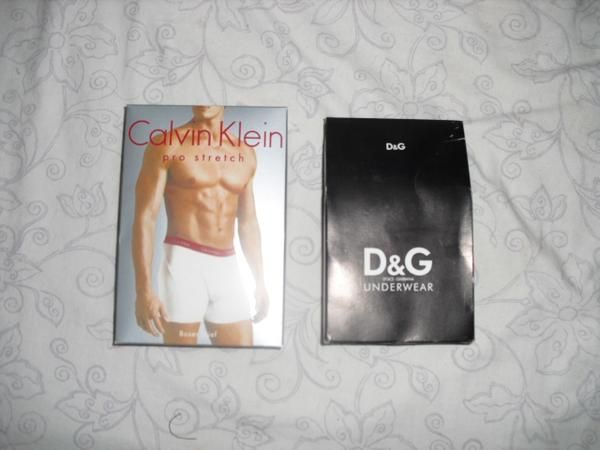 BOXERS MARCA CK y D&G