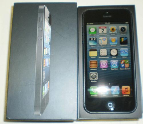 Apple iphone 5 16gb negro 250 euro