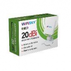 ANTENA WiFiSKY panel direccional 20dBi - mejor precio | unprecio.es