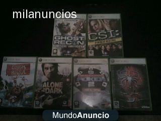 Vendo 6 juegos de Xbox 360