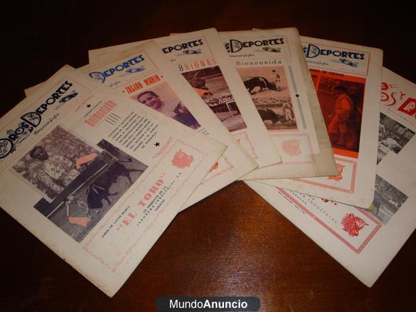 Revista taurina Toros y Deportes