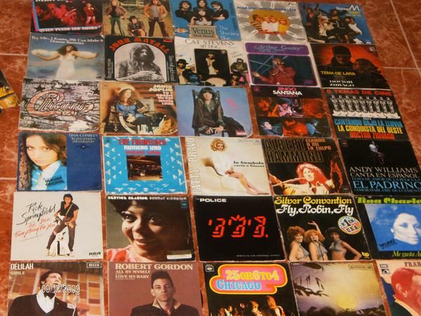 115 discos vinilos singles  para coleccionistas