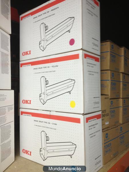 vendo toner tambor OKI IMAGE TYPE C6 C5100-C5200-C5300-C5400