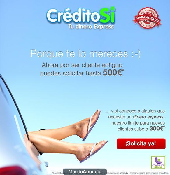 consigue 500€ en 10 minutos!!