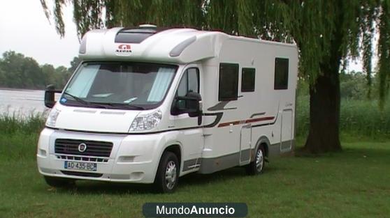 Coche Camping perfilados coral ADRIA 690 SP