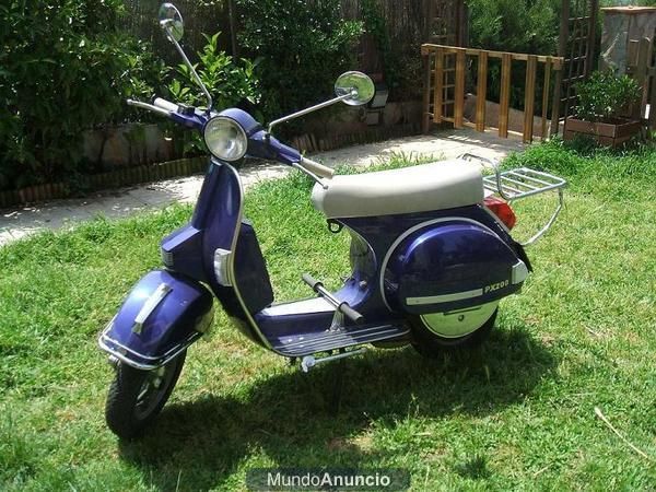 vespa px200 con 7000km reales