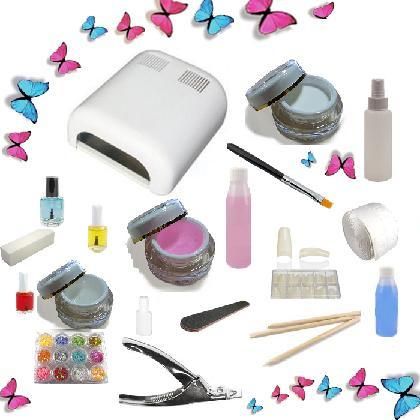 KIT COMPLETO, PARA UÑAS DE GEL MUY ECONOMICO