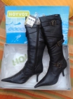 Botas negras de piel. Marca Hoyvoy - mejor precio | unprecio.es