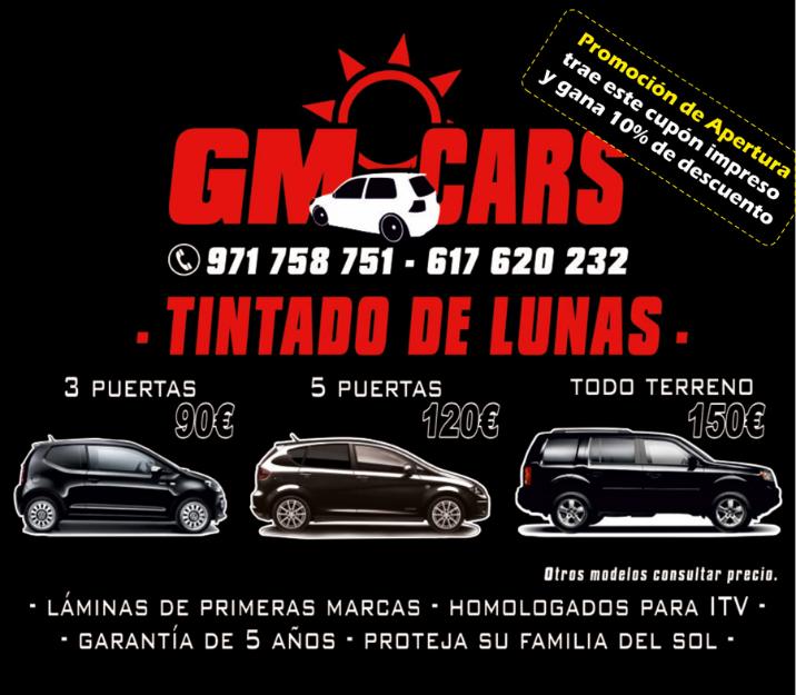 Gm Cars - Tintado de Lunas, Rotulación en coches, etc.