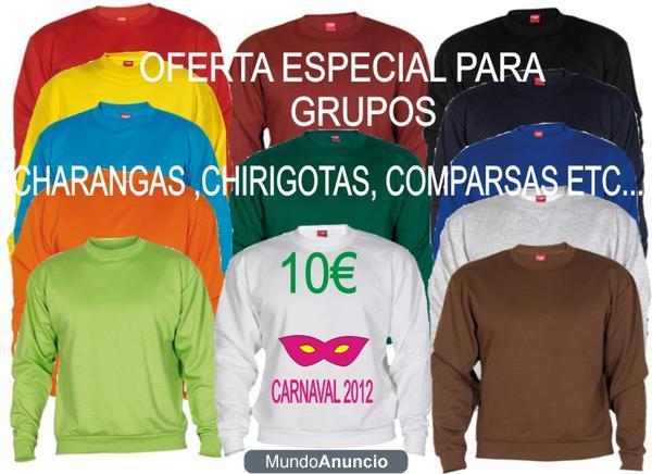 Sudaderas 10€ Roly con Bordado