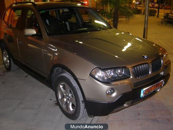 BMW X-3 PIEL, BLUETHOOT, SENSOR DE LUCES , SENSOR DE LLUVIA, PARTRONIK, XENON IMPECBLE POR 23.000€ \'07