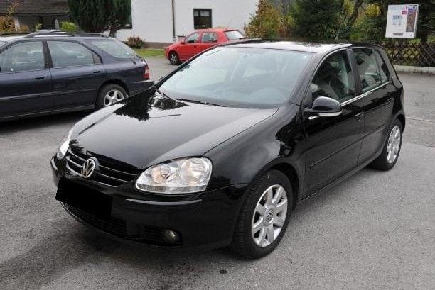 2007 Volkswagen Golf V 1.9 TDI Tour Negro