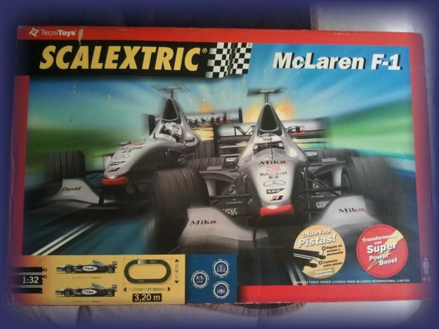 Circuito mclaren f1 de scalextric