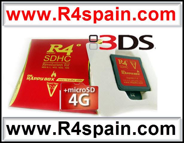 TARJETAS R4 o CARTUCHOS para tu NINTENDO 3DS, DSI XL, DSI : COMPRAR