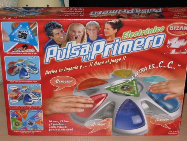 Juego Pulsa el Primero