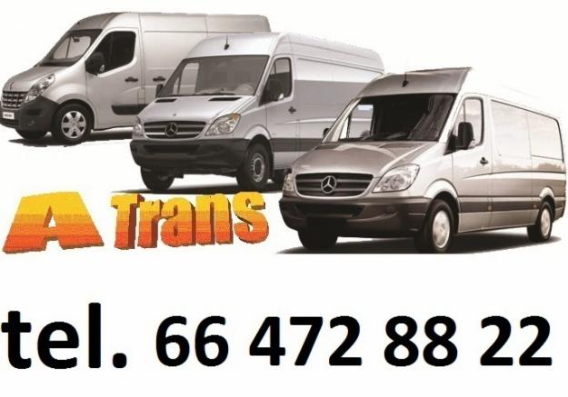 Servicios transportes, conductores con furgonetas