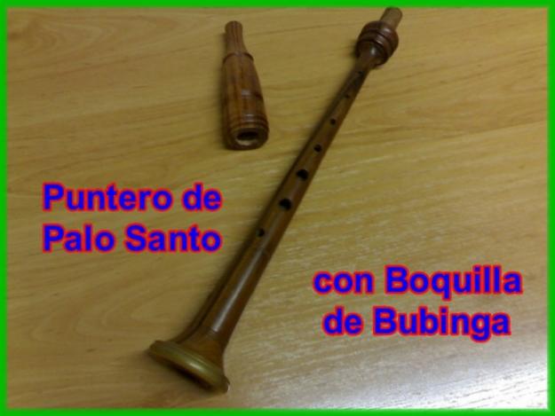 VENDO PUNTERO DE PALO SANTO CON BOQUILLA DE BUBINGA