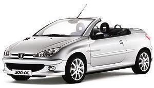 Venta de Peugeot 206 2.0 Cabrio '01 en Madrid