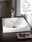 Bath, sobre encimera Lavabo EVA Blanco - mejor precio | unprecio.es