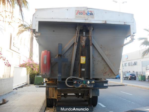 Bañera mursen tres ejes exportación