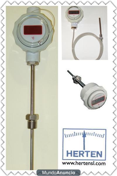 FABRICACION DE SONDAS DE TEMPERATURA (PT100 - NTC - PTC - PT1000 ...) Y RESISTENCIAS ELECTRICAS HERTEN