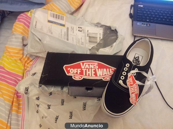 Vendo VANS ERA BLACK TALLA 39