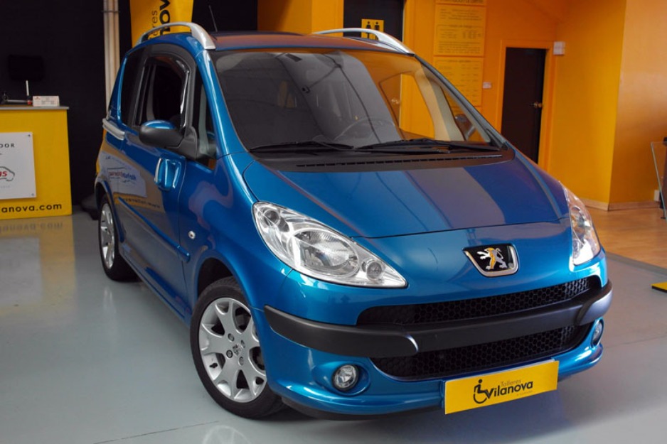 Peugeot1007 - Adaptado minusválido - PMR - Silla de ruedas