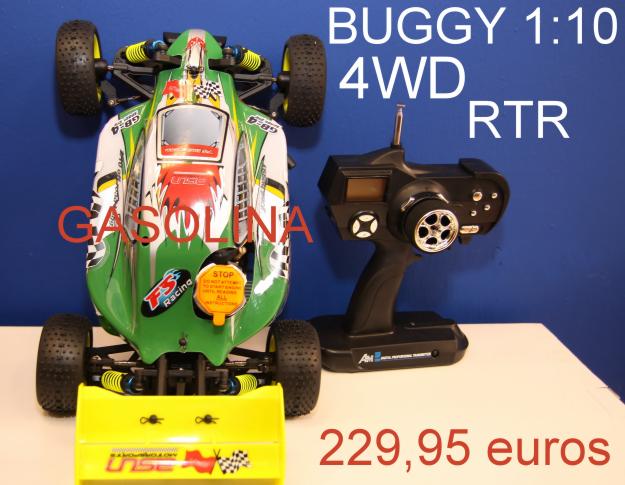 BUGGY 1:10  4WD RTR - GASOLINA